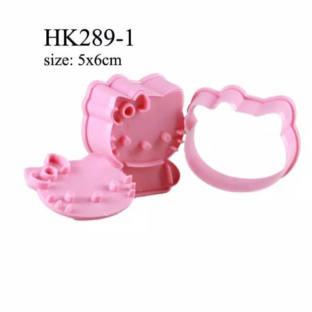 Istana Baking Cetakan Kue Kering Cookies Cutter Hello Kitty Set