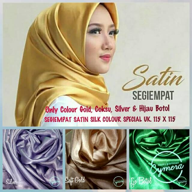 Jual Hijab Warna Gold