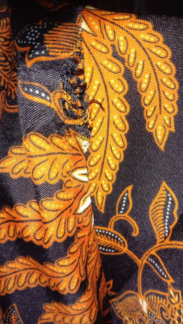 So01tunik Sofie 11 Tunik Brukat  Lapis Furing Ld110cm Pjg 80cm+rok Batik