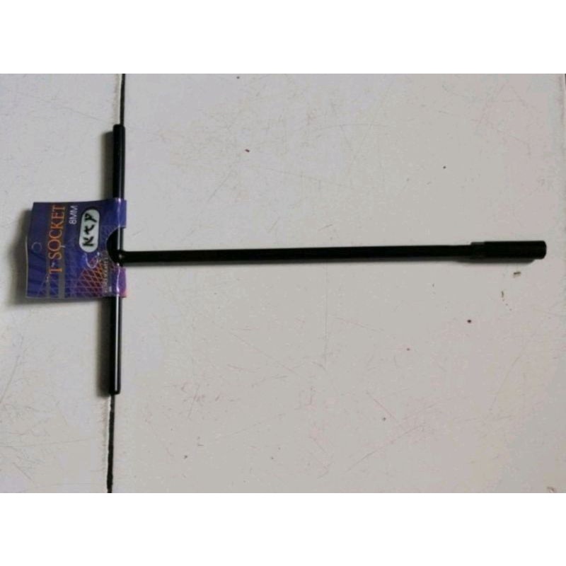 kunci sok T 12mm KTP hitam / kunci T 12mm KTP