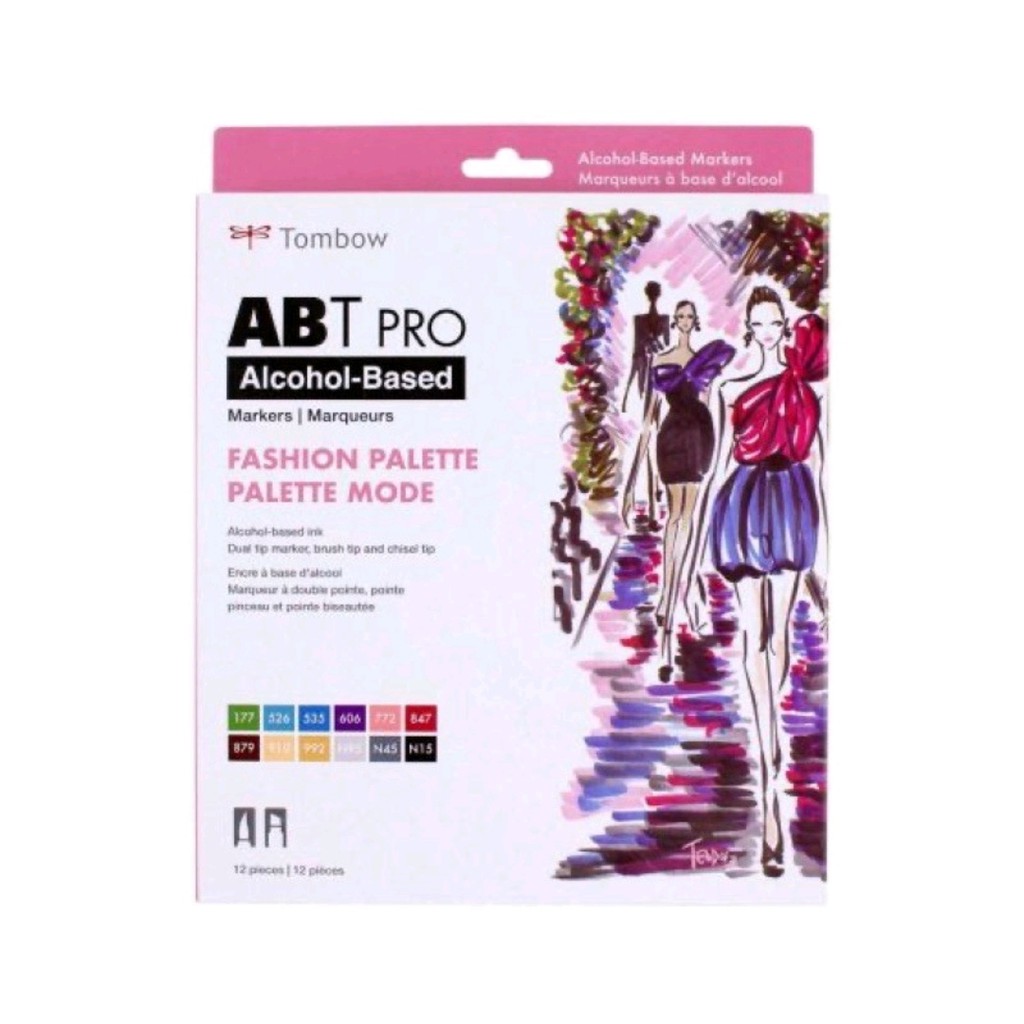 

tombow abt pro fashion palette isi 12 spidol