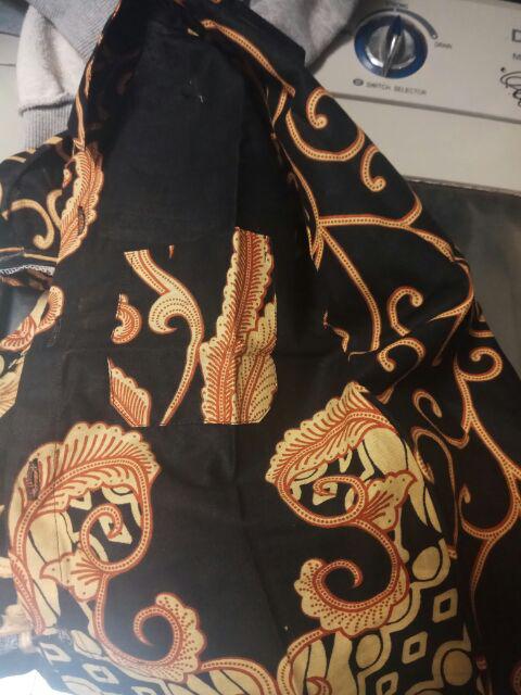 Batik Couple Keluarga Sania Ruffle Ori Ndoro Jowi Dnt Ulir Kuning