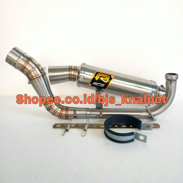 Knalpot rcb panjang mio sporty z m3 fino BEAT lama karbu fi injeksi vario tehno 110 125 150 Xride