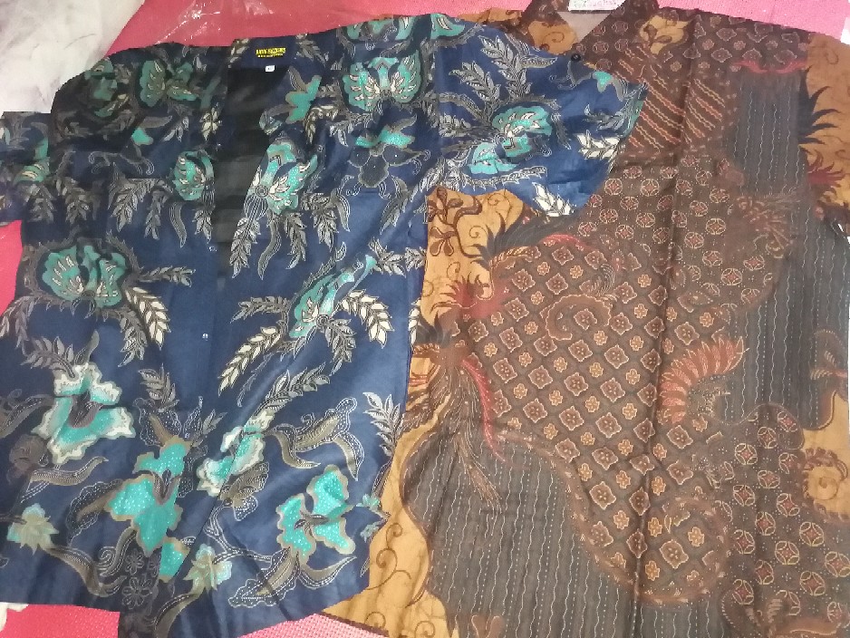 Kemeja Batik Prabu Bahan Katun Baturaden Reguler Fit B379