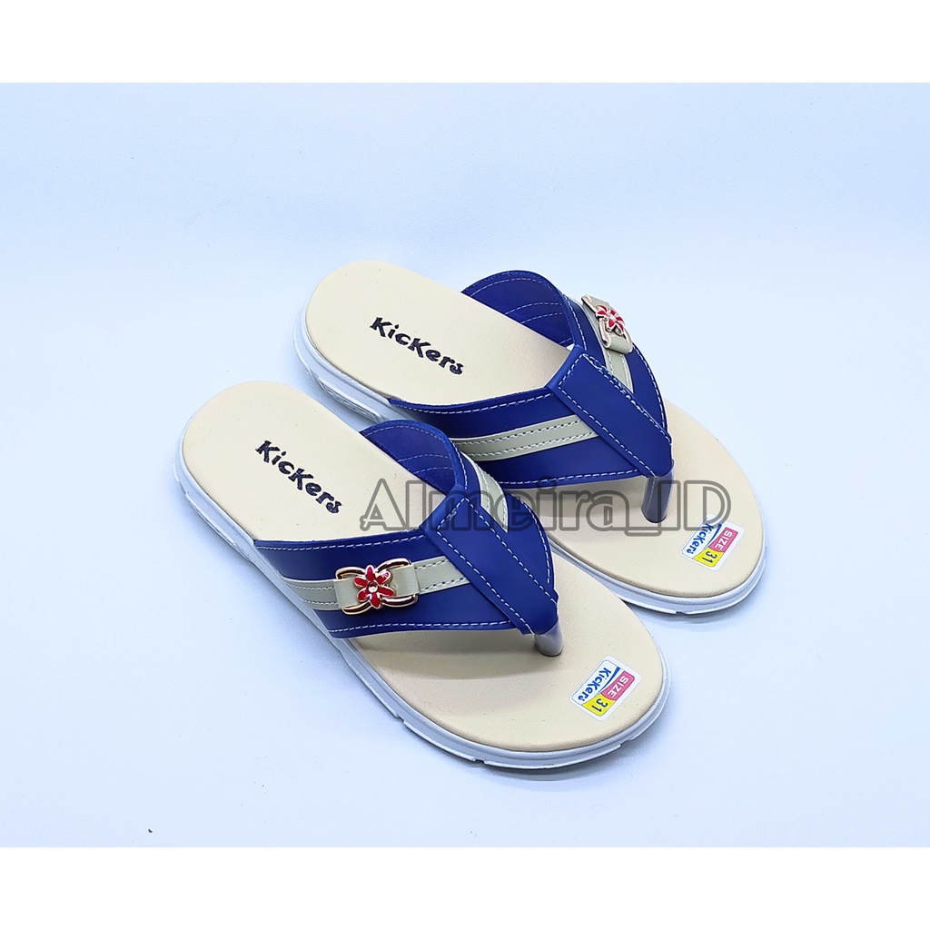 Sandal Jepit Anak Perempuan Casual Kickers Terbaru | Sandal Anak Branded | Sandal Anak Cantik