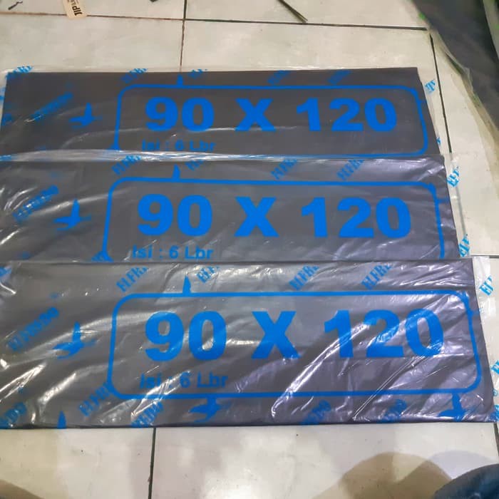 KANTONG PLASTIK SAMPAH UKURAN 90X120