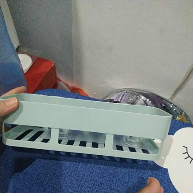 Rak Kamar Mandi Tanpa Lubang Bor