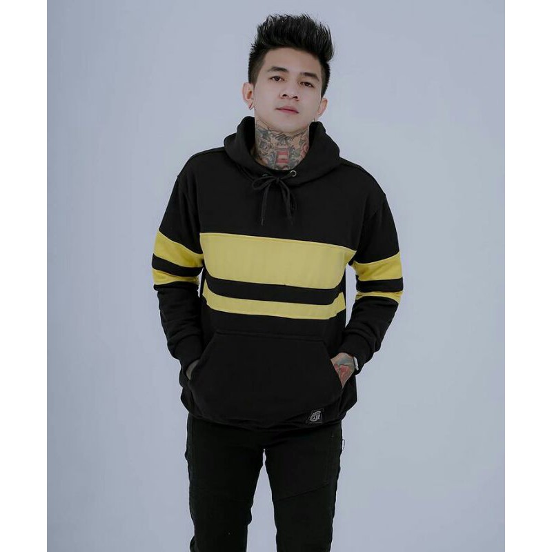 Sweater Hoodie Salviohexia Sweater Slvhx Polos Kuning