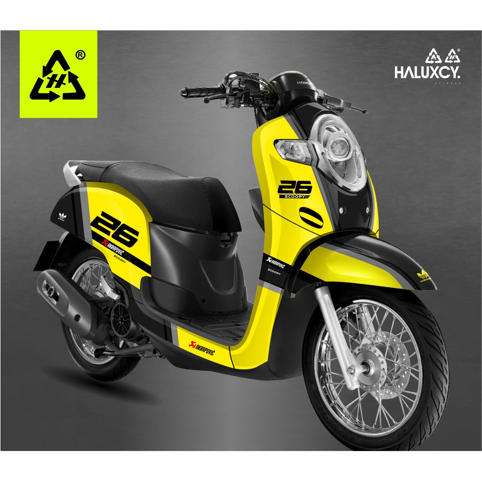 decal scoopy custom full body / decal scoopy full body / decal scoopy simpel