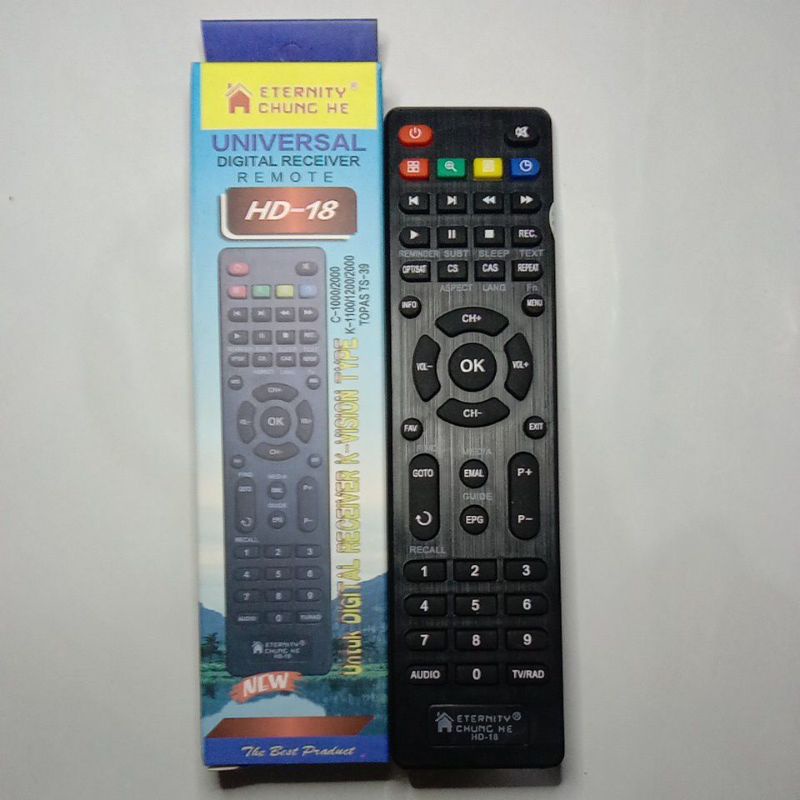 REMOTE RECEIVER PARABOLA K-VISION