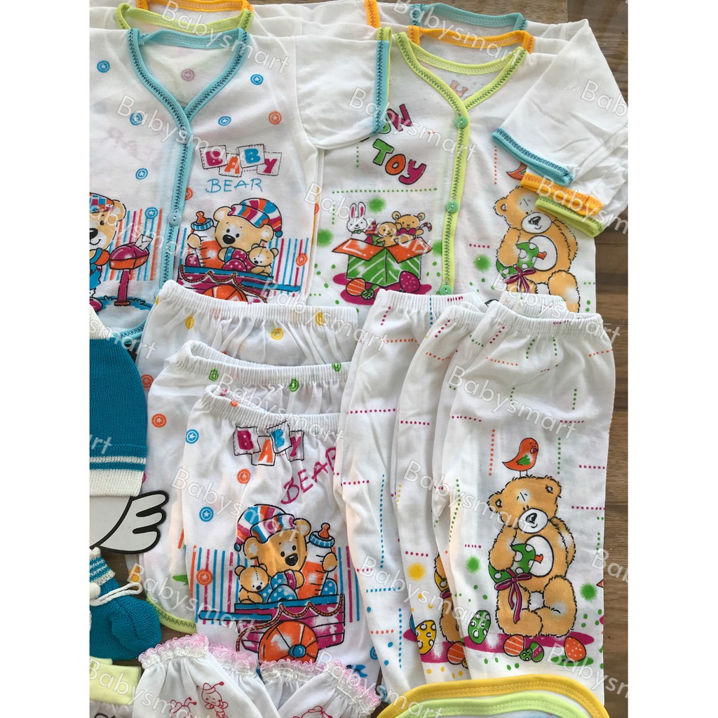 Babysmart - Paket Hemat Perlengkapan Baju Bayi Baru Lahir (New Born) / PAKET PAKAIAN