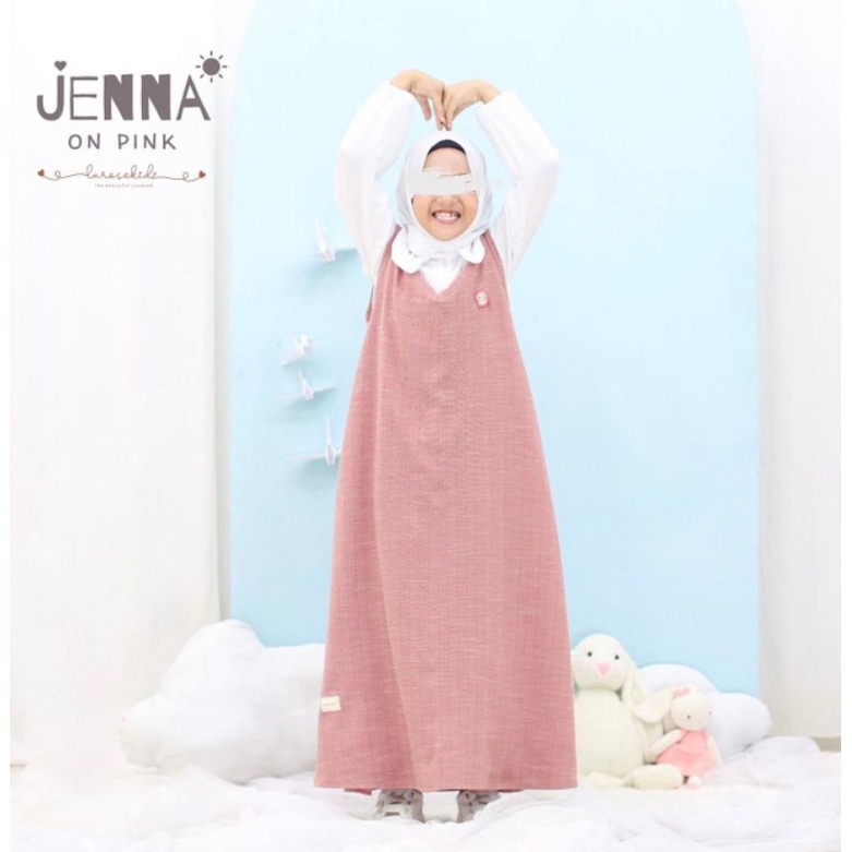 Moslem Ori Pakaian Muslim Anak Perempuan Jenna Dress By Larose (Open PO)
