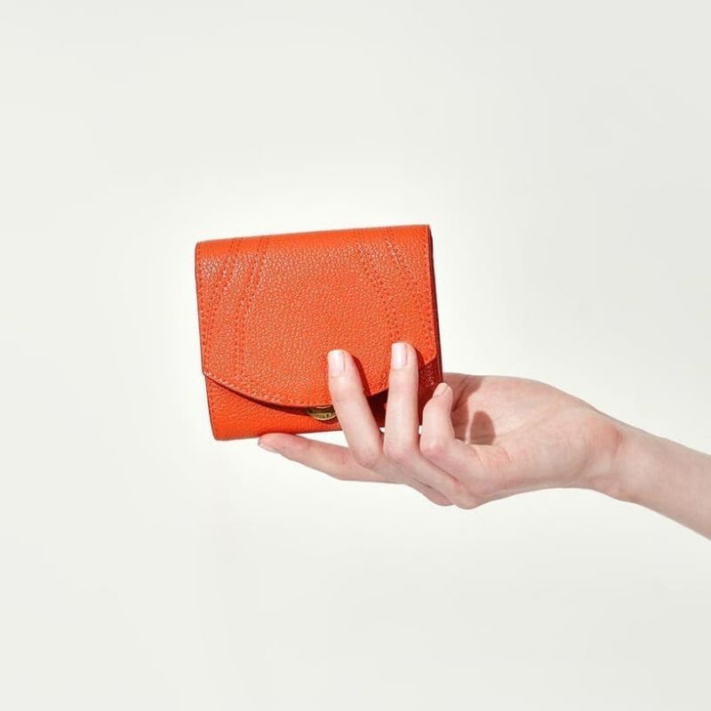 3.3 SALE | CK Croc-Effect Push-Lock Mini Wallet