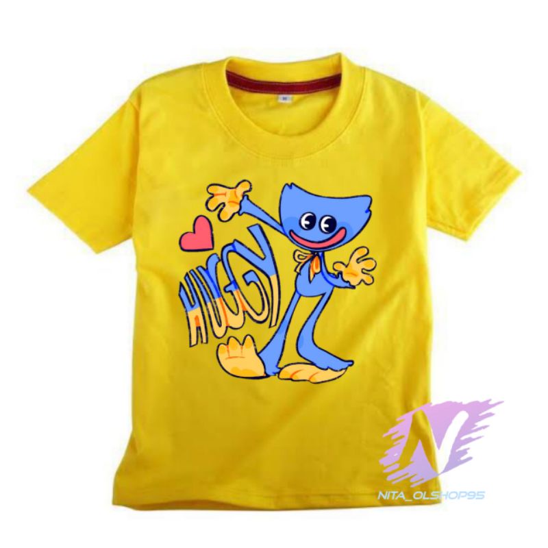 baju anak huggy wuggy baju kaos anak huggy love