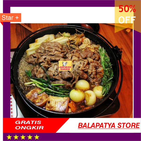

PROMO !!! DAGING SUKIYAKI YAKINIKU DAGING SLICE EKONOMIS MURAH 1 kg