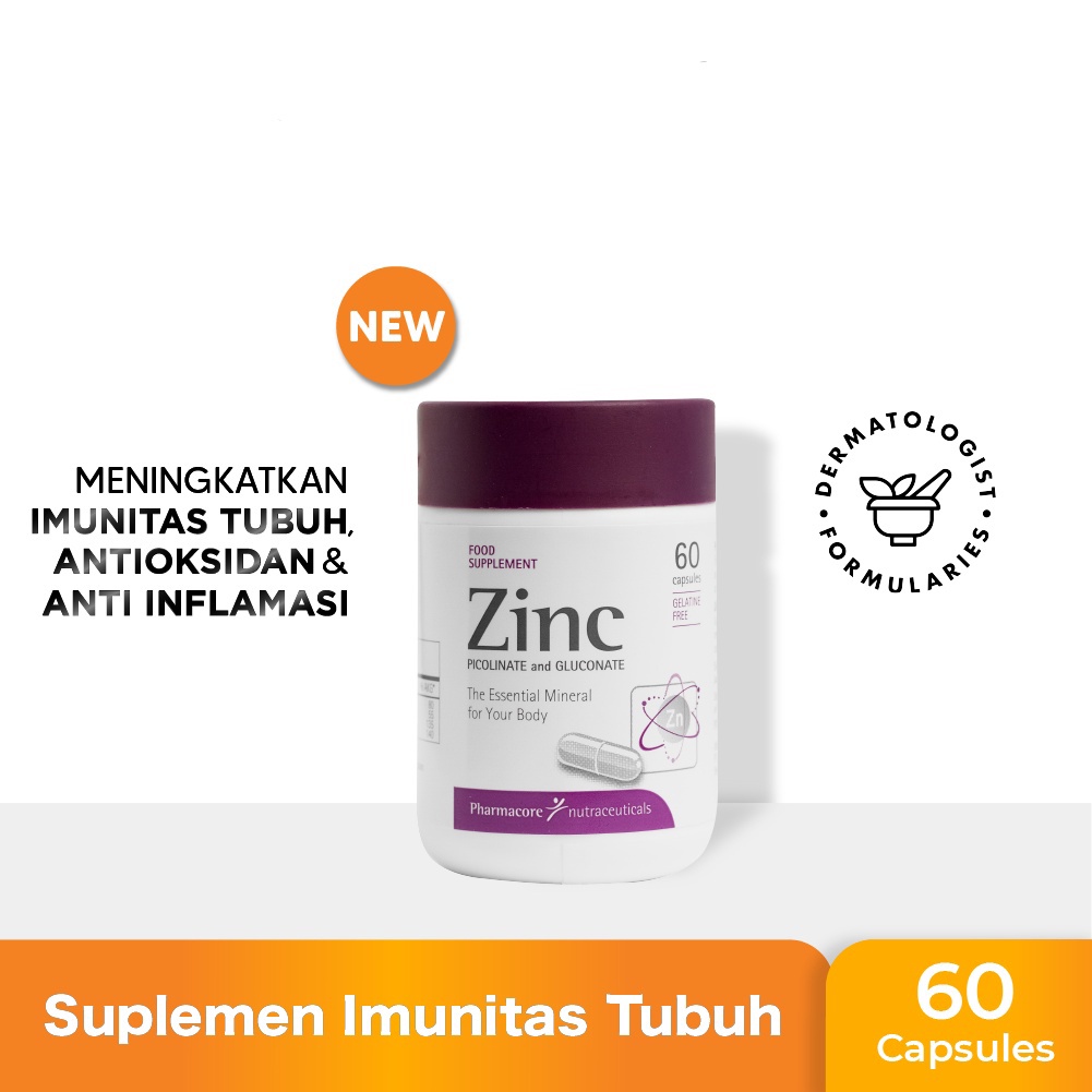 Erha Zinc Picolinate And Gluconate 60 Capsules