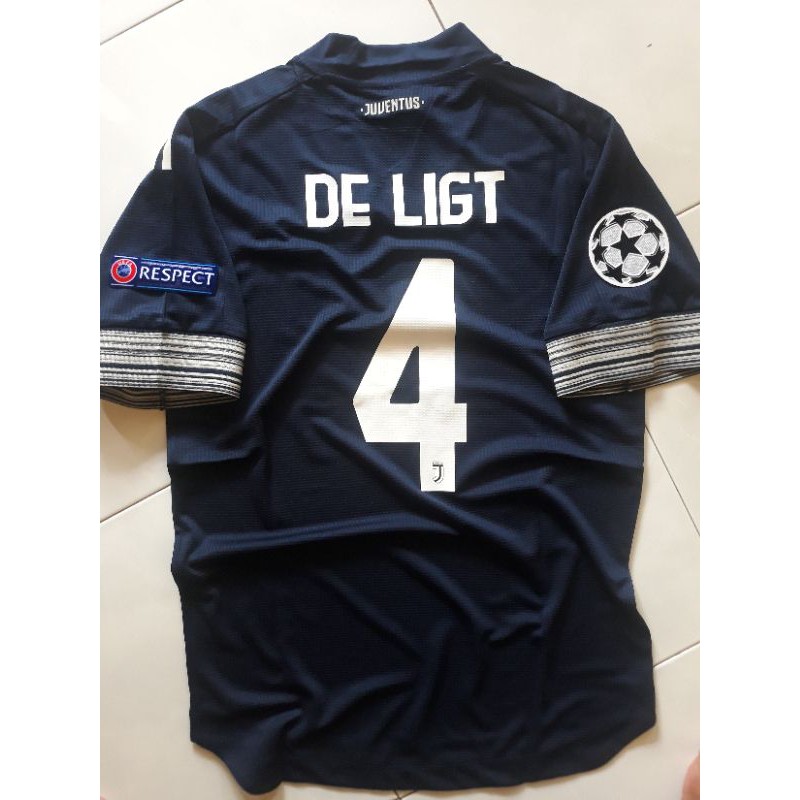 Jersey Away Juventus season 20/21 full patch UCL