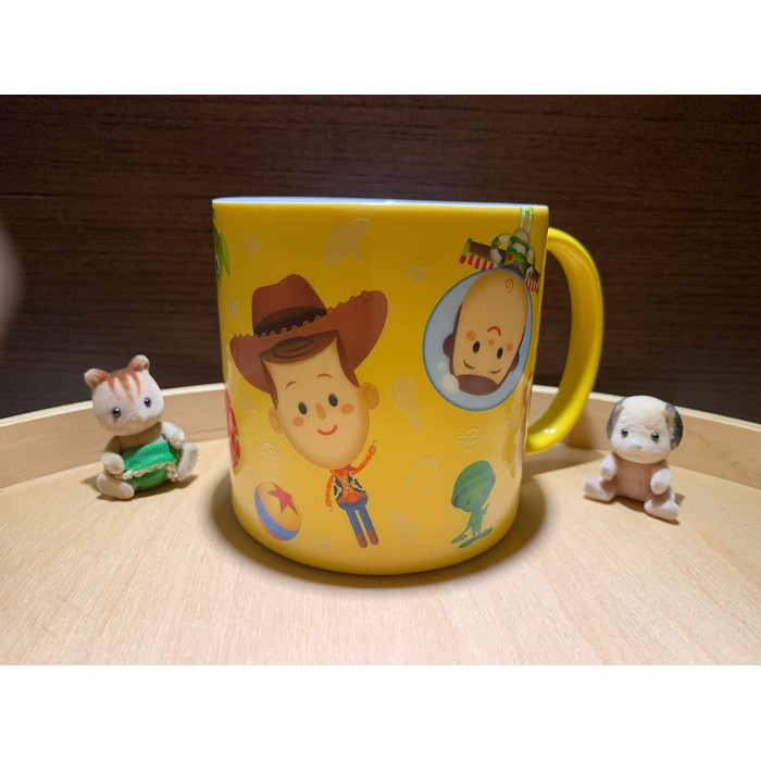 "Gelas anak mug shanghai disneyland ori woody toy story"
