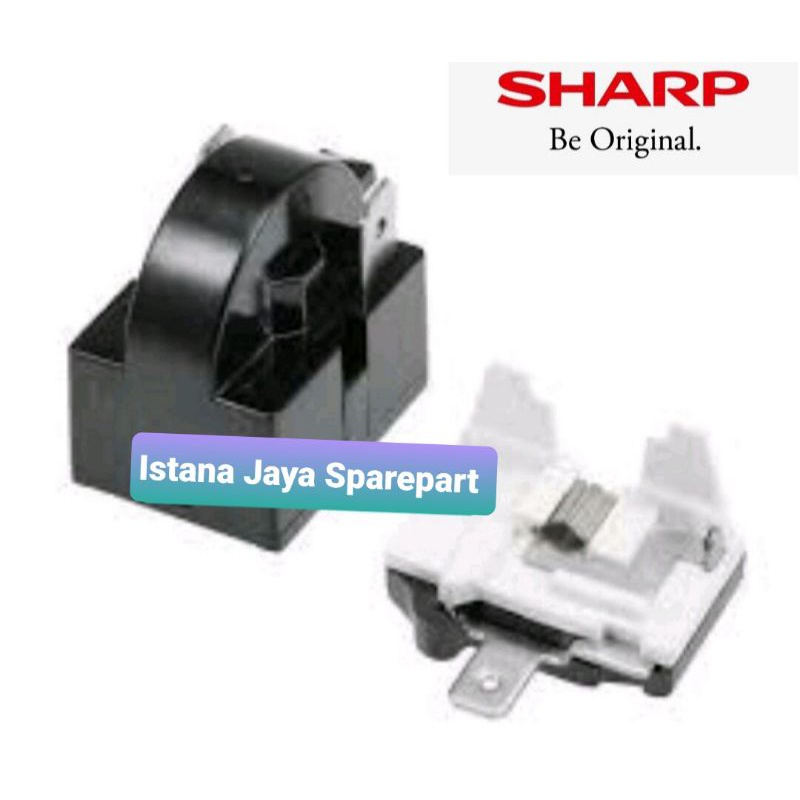 Relay ptc overload kulkas sharp 2 pintu