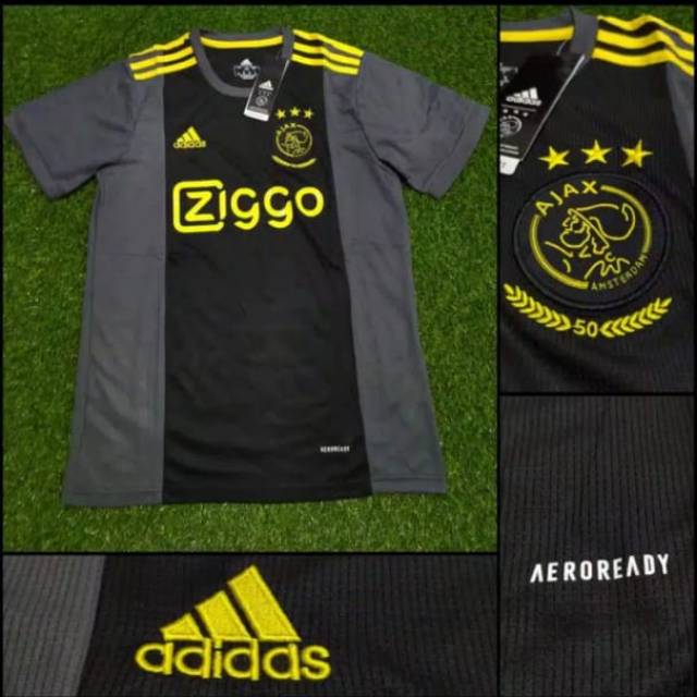 JERSEY BOLA AJAX AMSTERDAM UCL 2020/2021 GRADE ORI