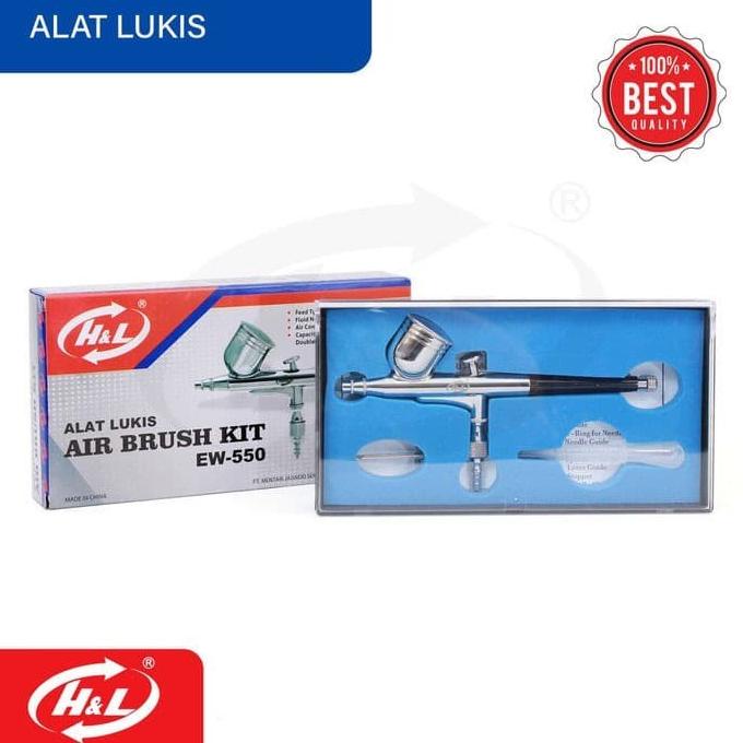 

HL EW-550 Air Brush Kit Semprotan Alat Lukis - Pen Brush
