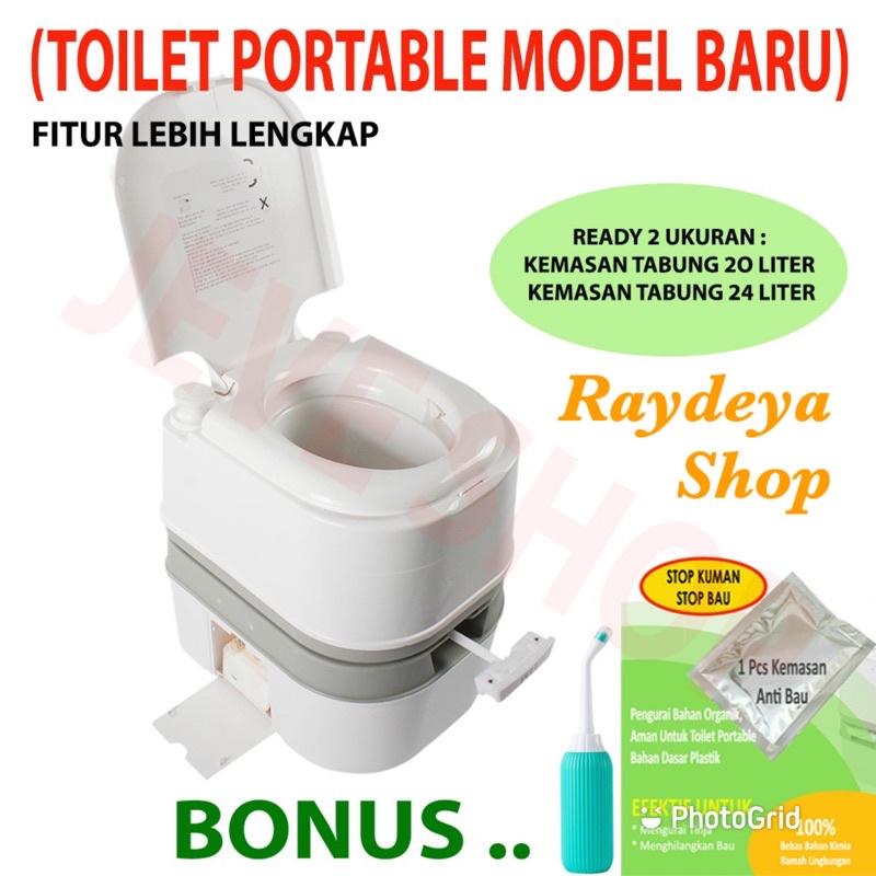 TOILET PORTABLE | MANULA | ORANG SAKIT | HAMIL | TRAVELLING |CAMPING