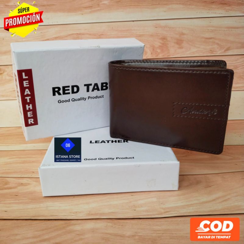 DOMPET KULIT MINI-DOMPET PRIA BAHAN KULIT LEMBUT MENGKILAT UKURAN MINIMALIS