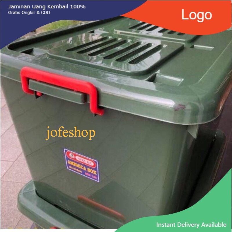 box container kontainer plastik besar Jumbo cb 150 / kontainer box 150 liter / america box NKB 8686 