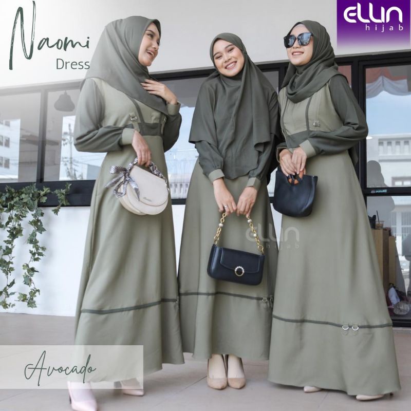Gamis naomi ori ellin hijab