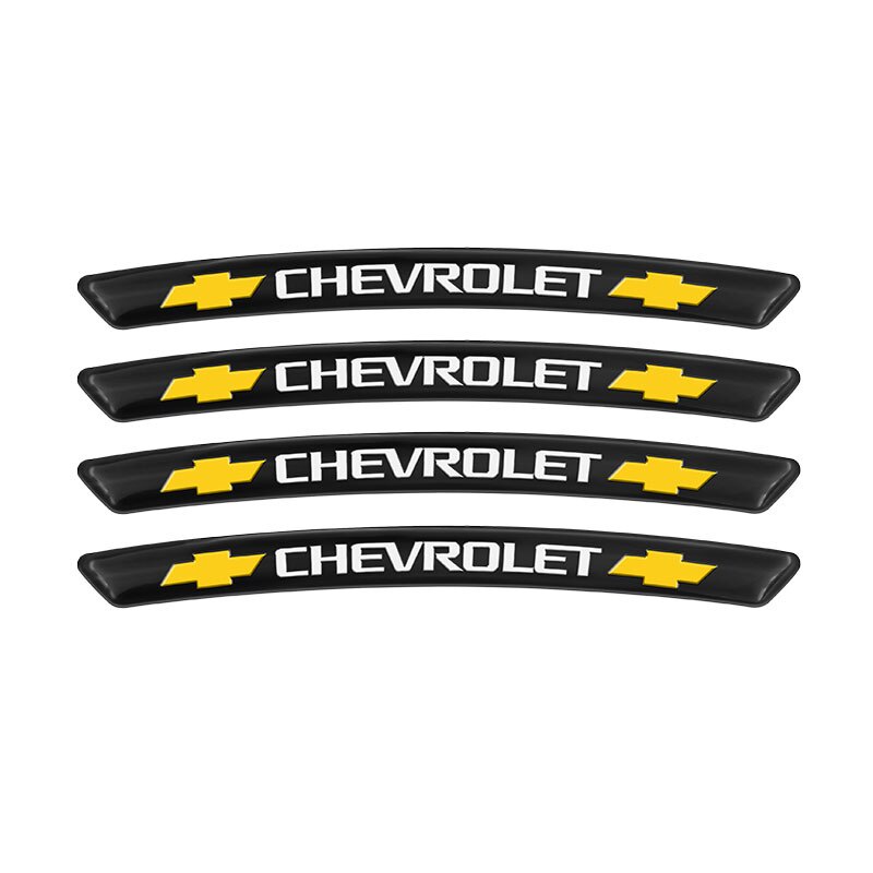 4Pcs Stiker Mobil Balap Untuk Chevrolets Colorado Aveo Captiva Cruze Optra Sonic