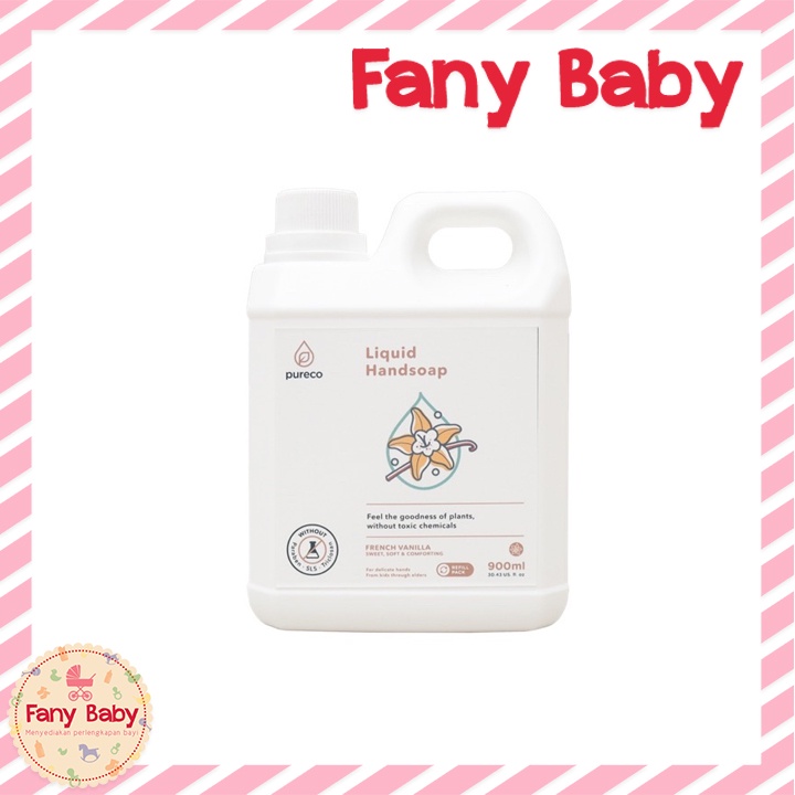 PURECO LIQUID HANDSOAP FRENCH VANILLA 900ML
