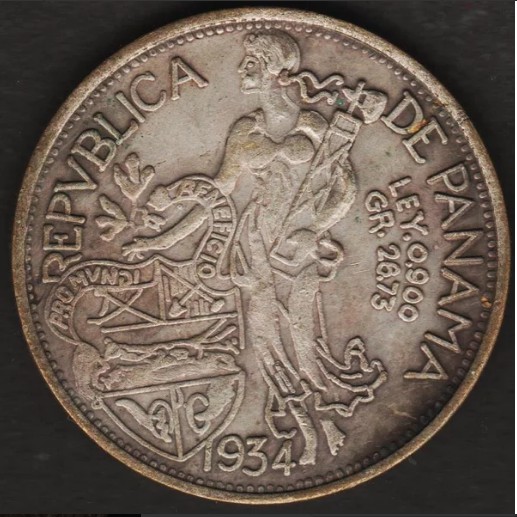 

Perangko Filateli I38 Panama Coin 1934