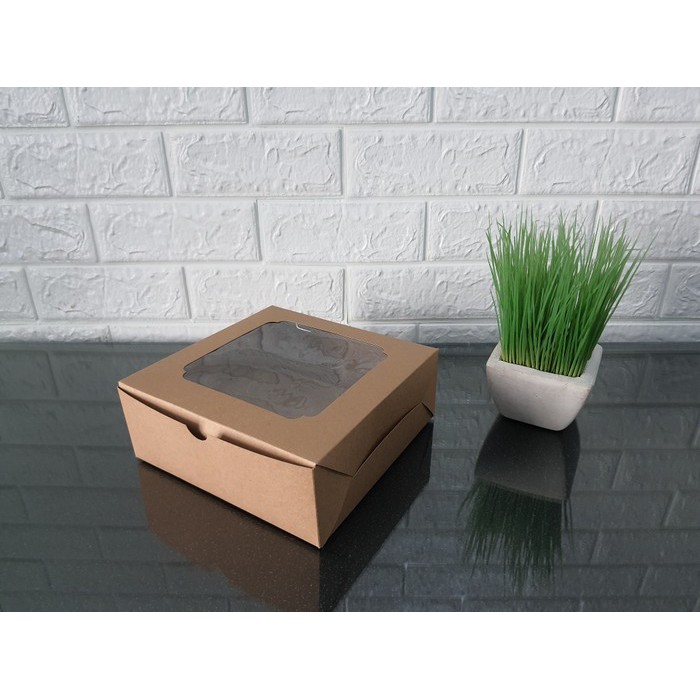 Cake Box Eflute Mika (Uk. 20 x 20 x 7 cm)
