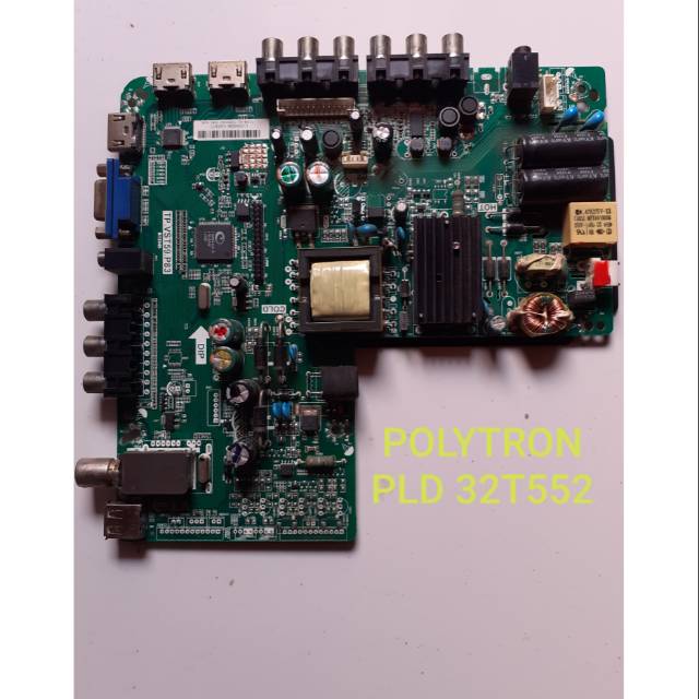 MB/ MAINBOARD/ MESIN TV LED POLYTRON PLD-32T552 / PLD32T552 / 32T552