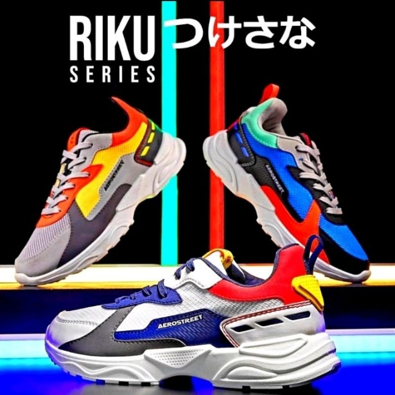AEROSTREET RIKU SERIES || SEPATU SNEAKERS OLAHRAGA CASUAL