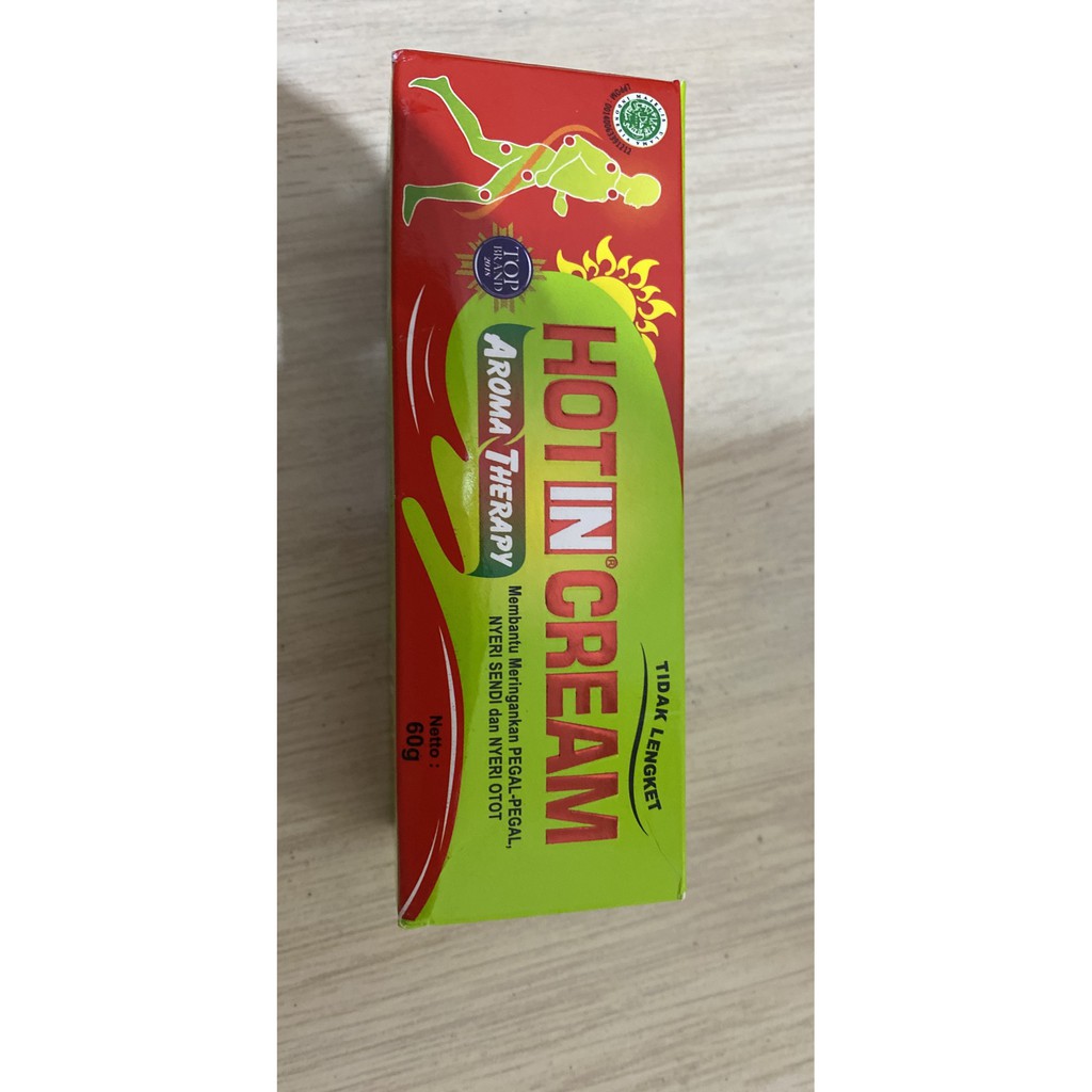 Hotin cream tube hijau aroma therapy 60 gram