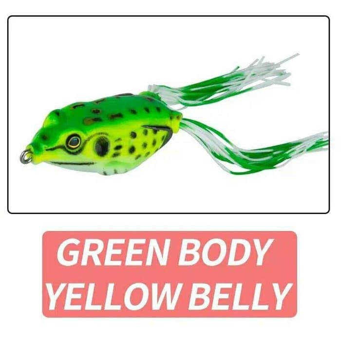 Jual Umpan Pancing Bentuk Kodok Buntut Rumbai Berkualitas terbaik