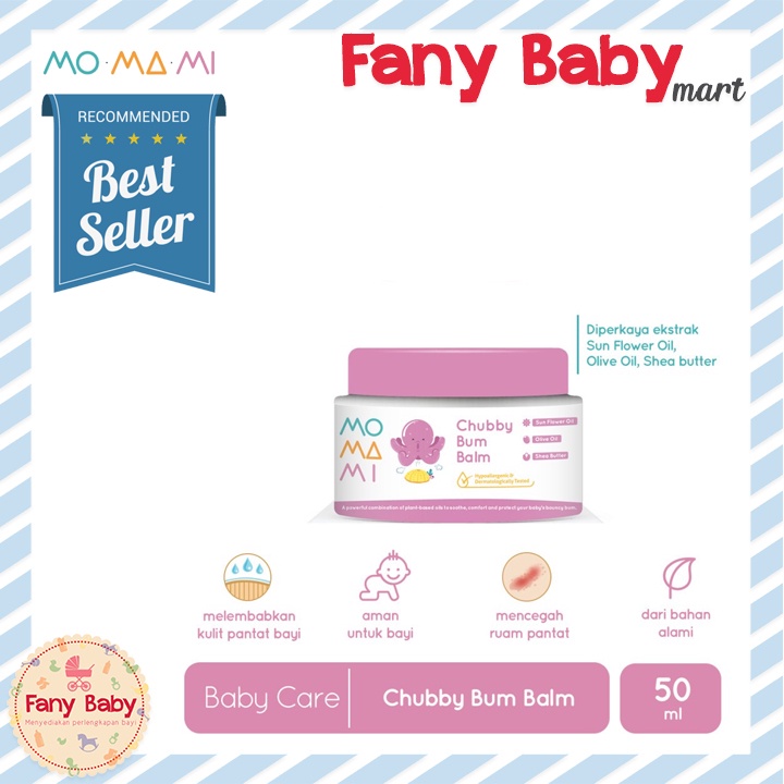 MOMAMI CHUBBY BUM BALM 50GR - MMM036