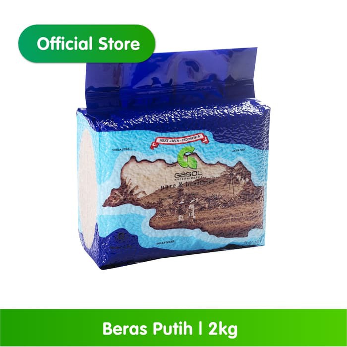 

GASOL Organik Beras Putih 2Kg / 2 Kg / Makanan Bayi