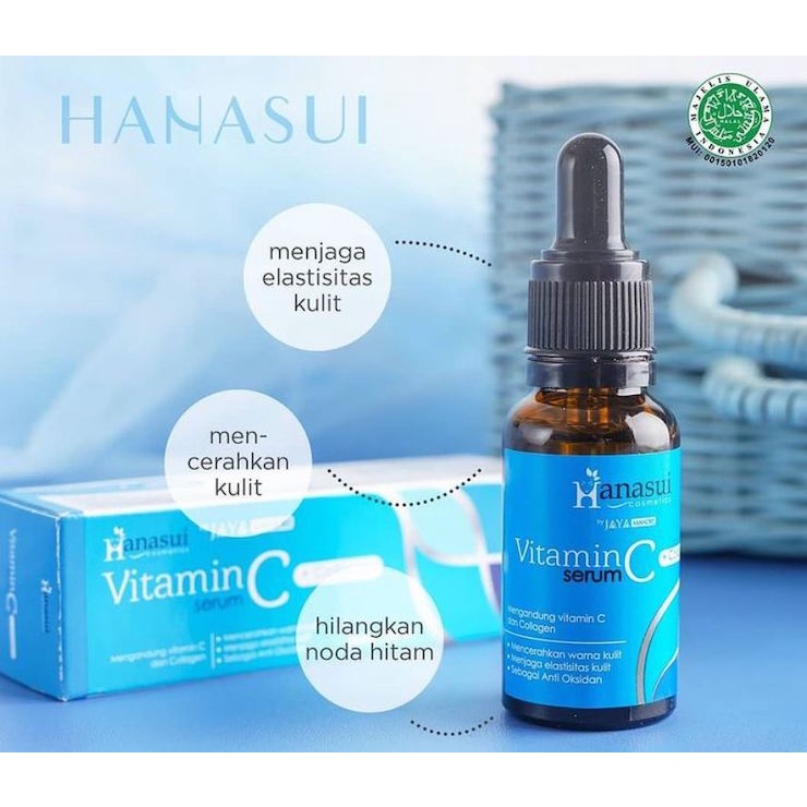 Serum hanasui Vitamin C + Collagen (Biru)