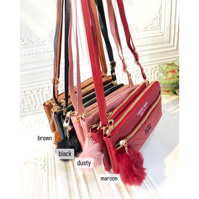 SLINGBAG IMPORT / TAS HP / TAS SIMPLE / TAS KECIL /TAS LUCU / TAS GEMES / TAS POMPOM / SLINGBAG IMPORT