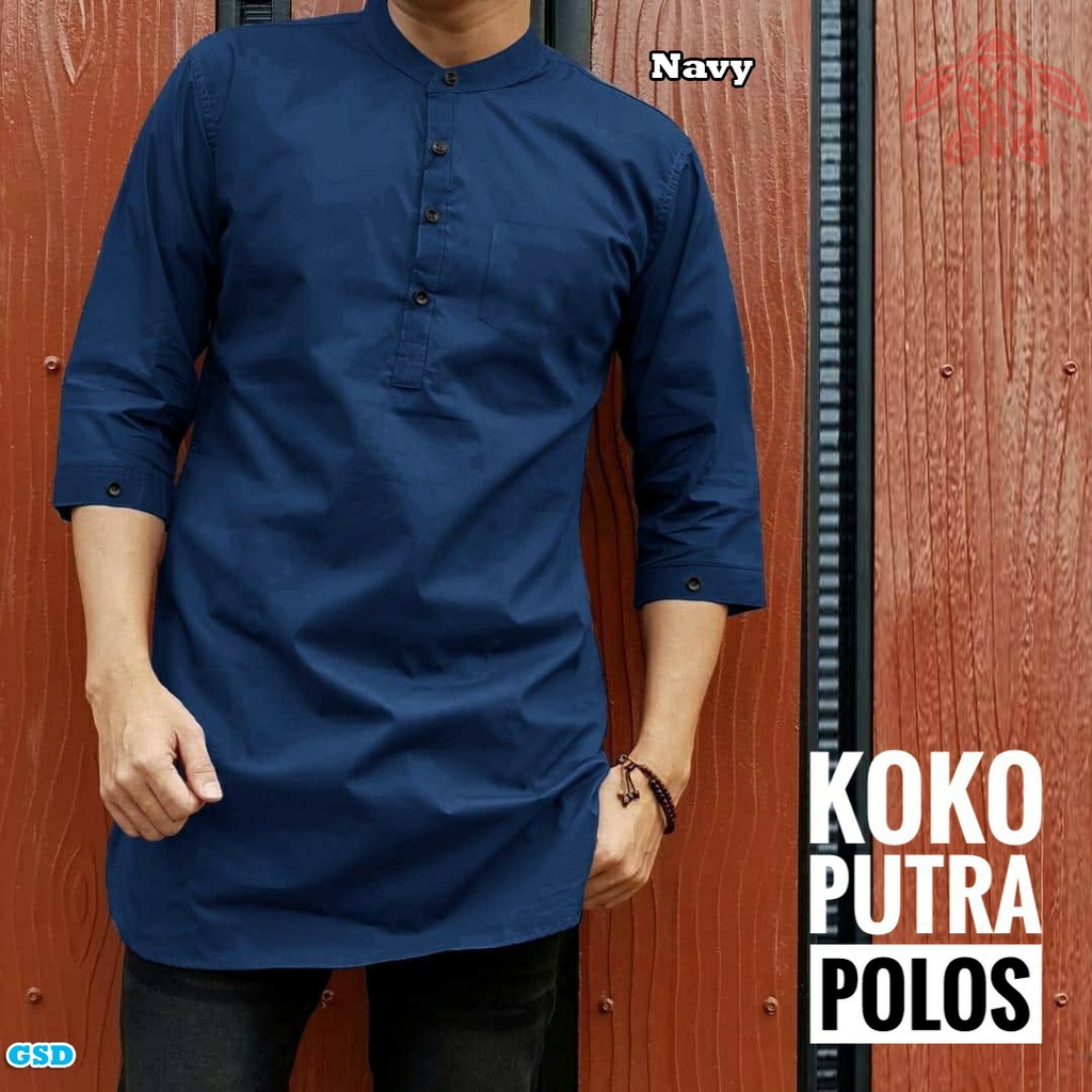 Koko Putra/Kemeja koko/ Baju koko pria /Baju koko muslim pria Termurah