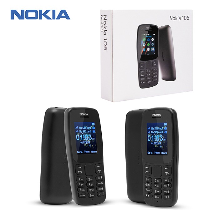 NOKIA 106 Dual Sim Garansi Resmi 1 bulan