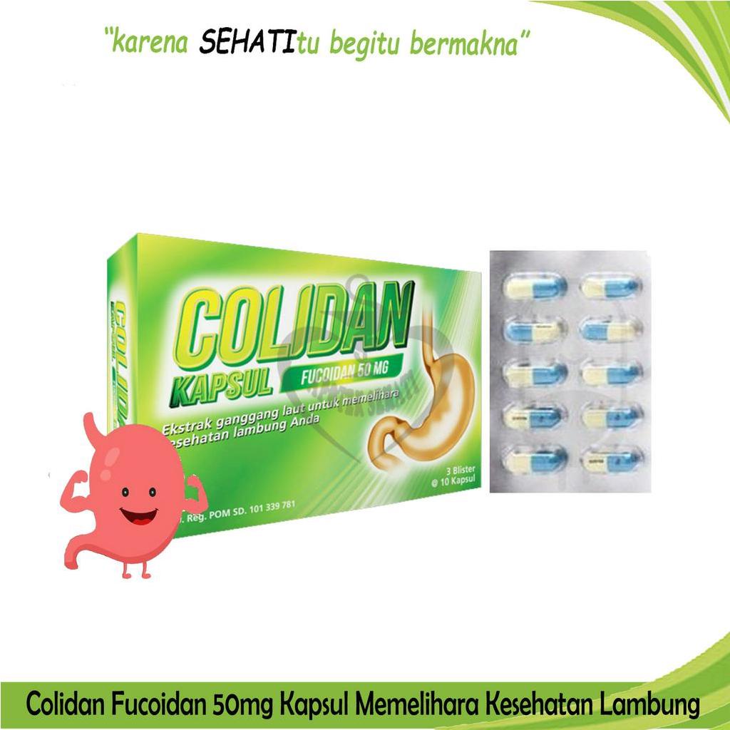 Colidan Fucoidan Blister Membantu Kesehatan Lambung