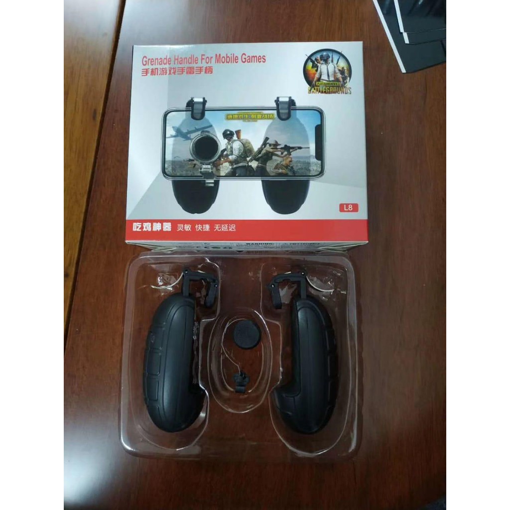 JOYSTICK GAME TRIGGER L1 R1 NEW 2020 HANDLE GAMEPAD L8 PUBG ROS GRENADE