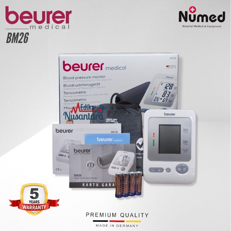 Tensi Digital Beurer BM 26 Tensimeter Original Beurer BM26 Bergaransi Resmi 5 Tahun