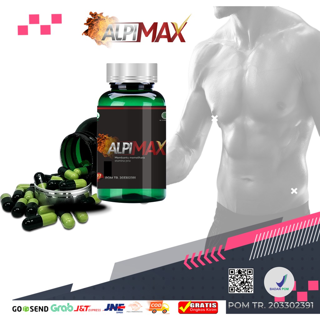 AlpiMAX | Suplemen Fitness | Menjaga Kebugaran dan Imun | Mengatasi Stress dan Lelah | Aman BPOM
