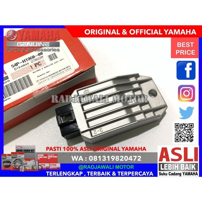 REGULATOR KIPROK YAMAHA MIO J ASLI ORIGINAL YAMAHA (RECTIFIER)