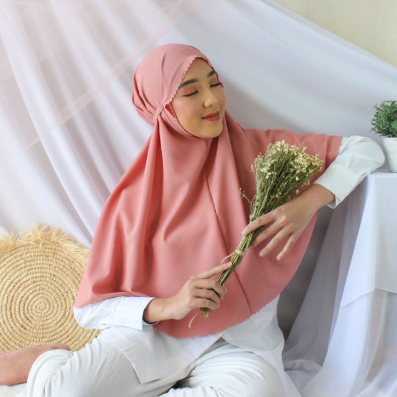 Kerudung Instan Syar'i menutup dada premium