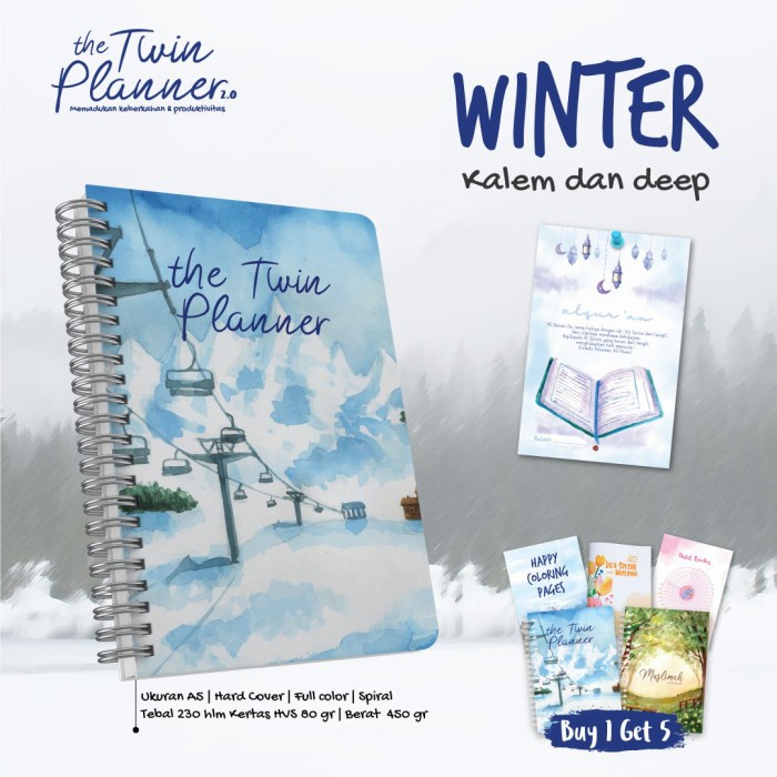

Hari Ini The Twin Planner - Agenda Muslimah A5 - Zain Terlaris